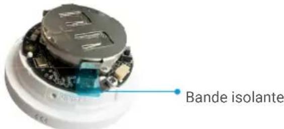 EZVIZ Home Sensor Kit - Retrait de la bande isolante - 1