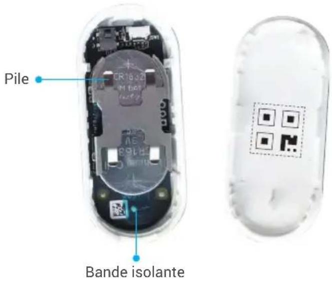 EZVIZ Home Sensor Kit - Retrait de la bande isolante - 1