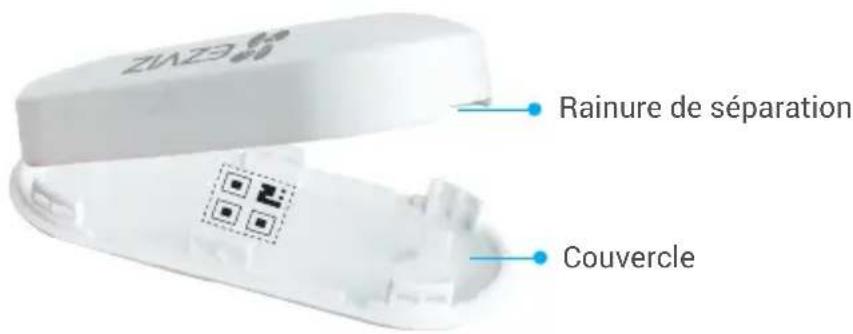 EZVIZ Home Sensor Kit - Retrait du couvercle - 1