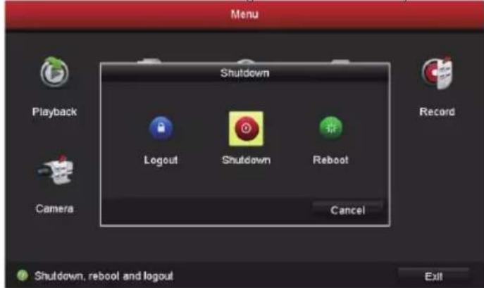 EZVIZ X5C - (Optional) Shutdown - 1