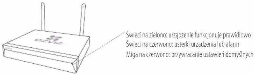 EZVIZ X5C - Stan wskaźnika LED - 1