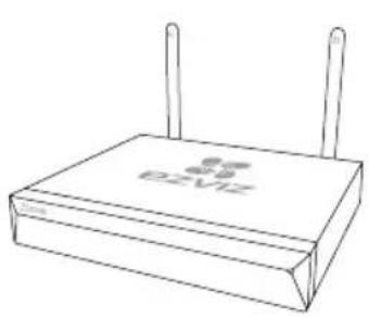 EZVIZ X5C - Collegamento tramite monitor - 1