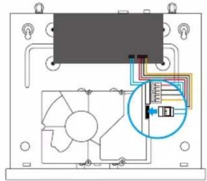 EZVIZ X5C - Установка жесткого диска - 3
