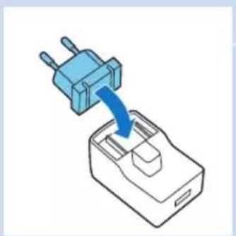 PHILIPS PSK0101 - Opladen met de adapter - 1