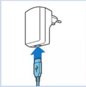 PHILIPS PSK0101 - Charging with the adapter - 2