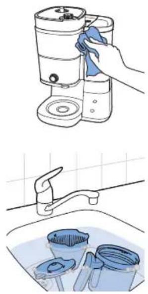 PHILIPS HD7900 - Stille inn timeren - 1