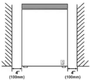 FRIGELUX CCO101BF - Installazione del congelatore - 1