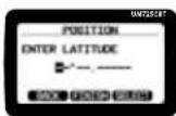 UNIDEN UM725 - POUR CONFIGURER UN POINT DE REPÈRE : - 4