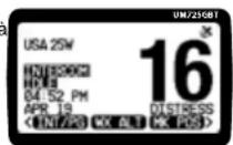 UNIDEN UM725 - FAIRE UNE TRANSMISSION - 1
