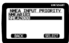 UNIDEN UM725 - POUR CONFIGURER VOTRE GPS : - 4