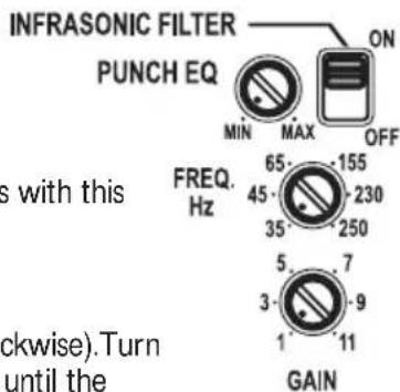 Rockford Fosgate Punch P400-1 - INFRASONIC FILTER (P500-1bd/P700-1bd/P1000-1bd) - 1