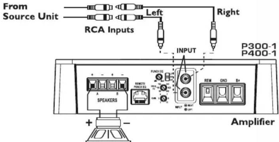 Rockford Fosgate Punch P400-1 - PRECAUCION: - 4
