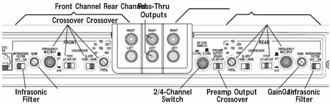 Rockford Fosgate Power T5002 - INTERRUTTORE MOLTIPLICATORE FREQUENZA (Crossover) - 1