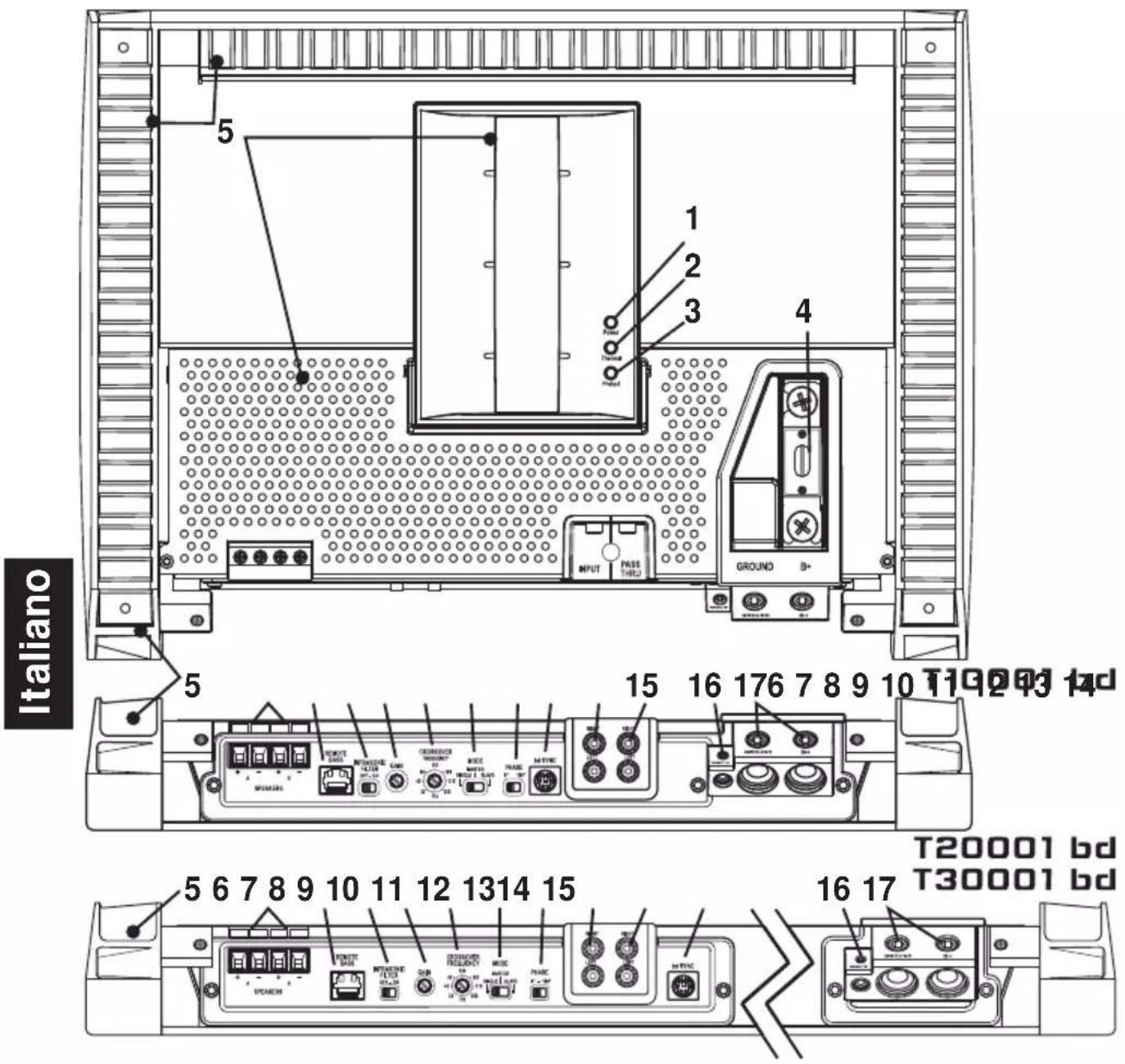 Rockford Fosgate Power T15002 - CONTENUTO DELL'IMBALLAGGIO - 1
