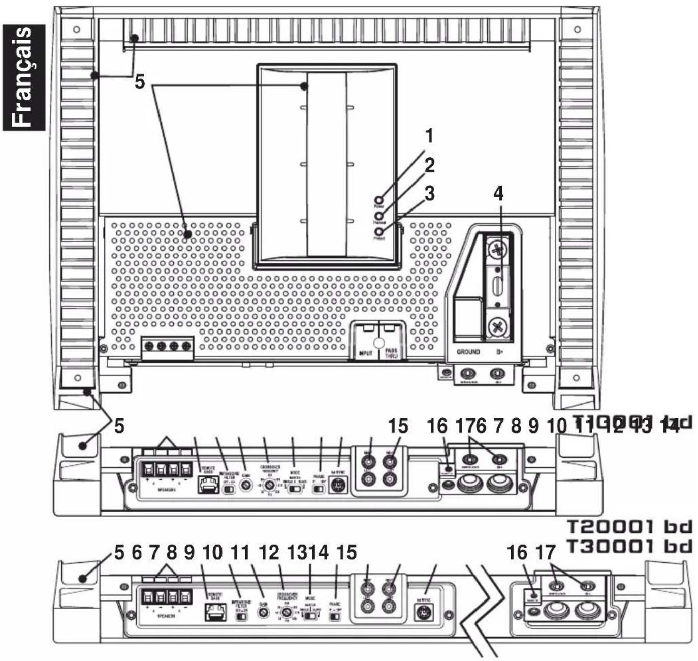 Rockford Fosgate Power T15004 - CONTENU DE L'EMBALLAGE - 1