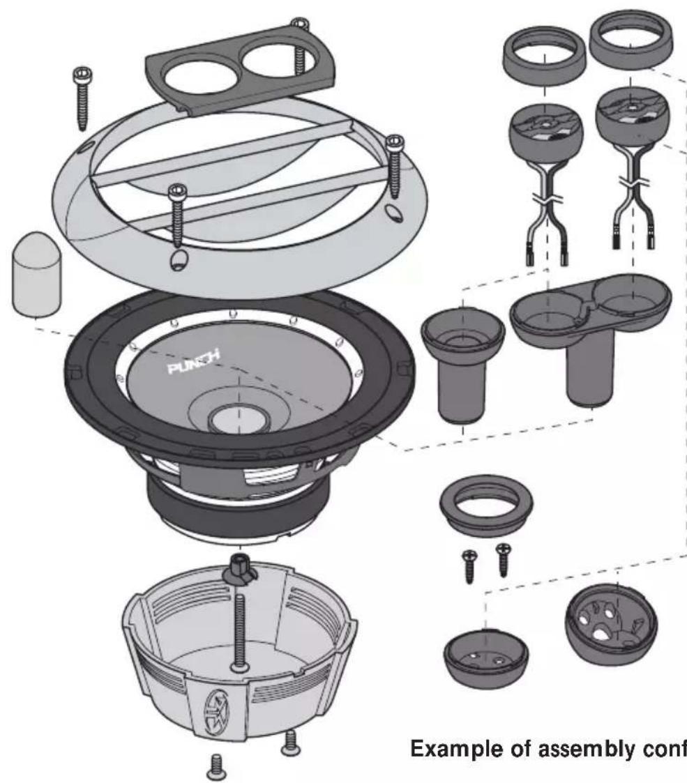 Rockford Fosgate Punch P1682S - NOTA: per il corretto diametro vedere i dati tecnici. - 2