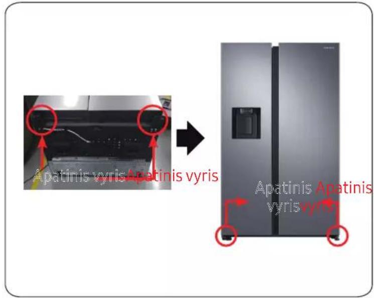 SAMSUNG RS64R5341M9 - Apatinis vyris - 1
