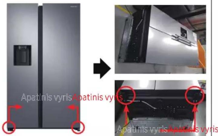 SAMSUNG RS64R5341M9 - Apatinis vyris - 1