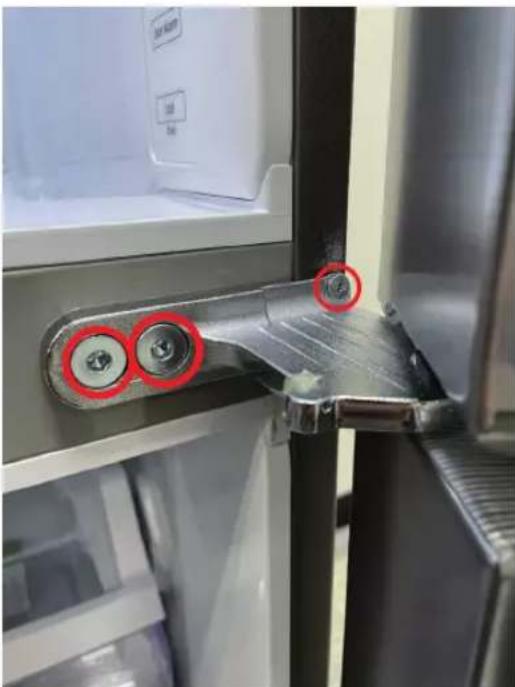 SAMSUNG RS64R5341M9 - Mid Hinge (Only For 3-Door) - 2