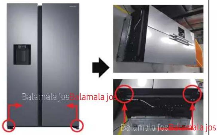 SAMSUNG RS64R5341M9 - Balama inferioară - 1