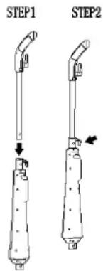 Montiss CSC623 - Aaching the handle: - 1