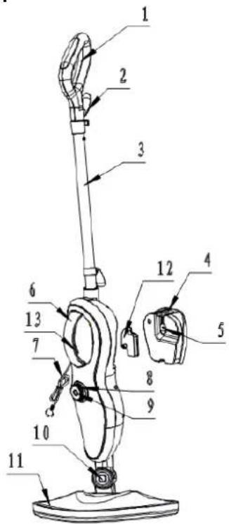 Montiss CSC631 - PRODUCT COMPONENTS TO ASSEMBLY THE PRODUCT - 1