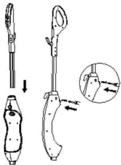 Montiss CSC632 - Aaching the handle: - 2