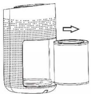 TREBS Smart Air Purifier 49200 - CHANGING THE HEPA FILTER - 2