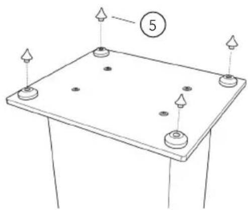 TRIANGLE S04 - Rubber spike - 1