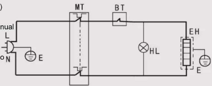 HAIER ES50H-CK1 - - Diagrama esquemático eléctrico - 1