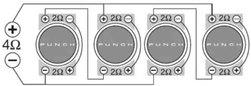 Rockford Fosgate Punch P312D4 - Vantaggi degli armadietti a foro: - 8