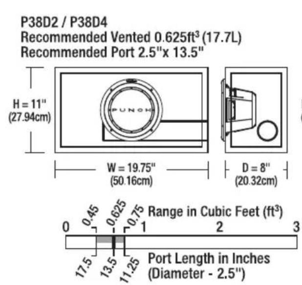 Rockford Fosgate Punch P312D2 - Advantages of vented enclosures: - 1