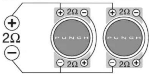 + 2Ω - PUNCH + 2Ω - - 2Ω + + 2Ω - PUNCH - 2Ω +