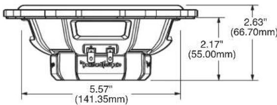 Rockford Fosgate Punch P1652-S - P1T-S Crossover Wiring - 8
