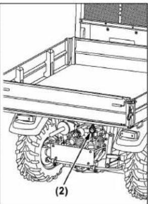 KUBOTA RTV-X1130 - Vérification de l'avertisseur sonore de recul (si équipé) - 2