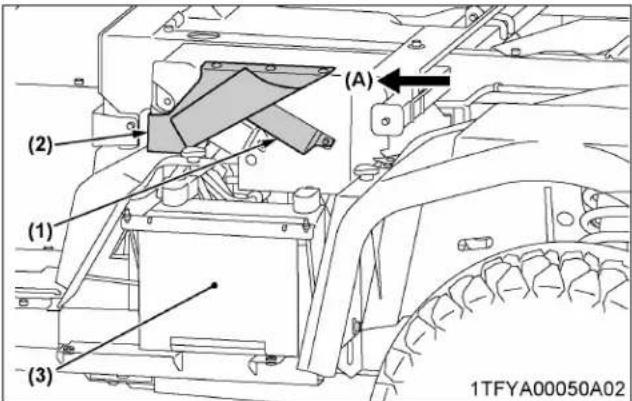 KUBOTA RTV-X1130 - Procedure de remplacement - 1