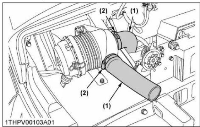 KUBOTA RTV-X1130 - Sous le capot - 1