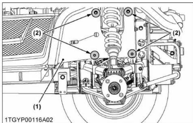 KUBOTA RTV-X1130 - Procedure de réglage - 1