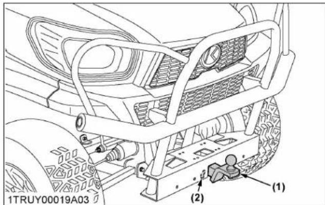 KUBOTA RTV-X1130 - AVERTISSEMENT - 1