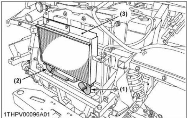KUBOTA RTV-X1130 - Vérification de la conduite d'huile hydraulique - 2