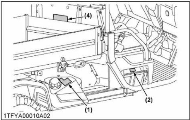 KUBOTA RTV-X1130 - A VERTISSEMENT - 7
