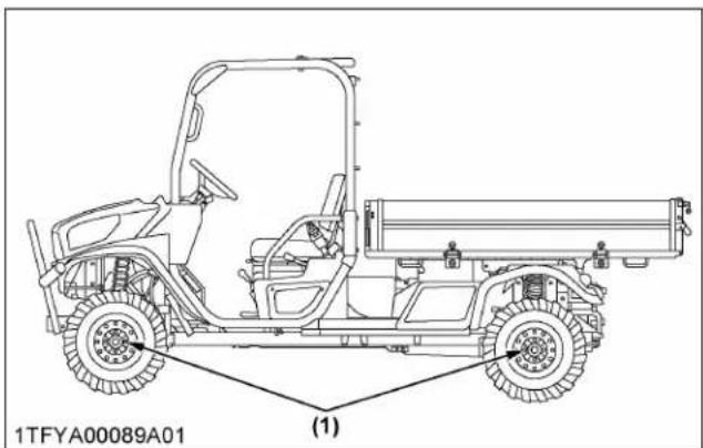 KUBOTA RTV-X1130 - AVERTISSEMENT - 1