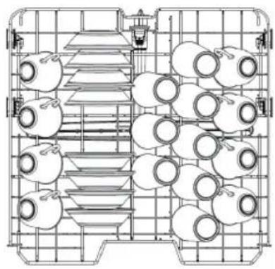 MIDEA MDF24P1BWW - CARGAR LA REJILLA SUPERIOR - 1