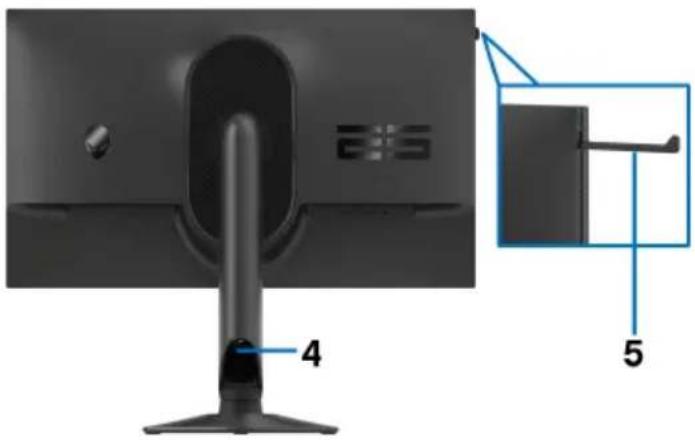 ALIENWARE AW2524HF - Vue arrière - 2
