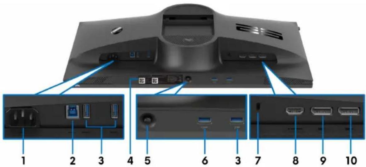 ALIENWARE AW2524HF - Vue arrière - 3