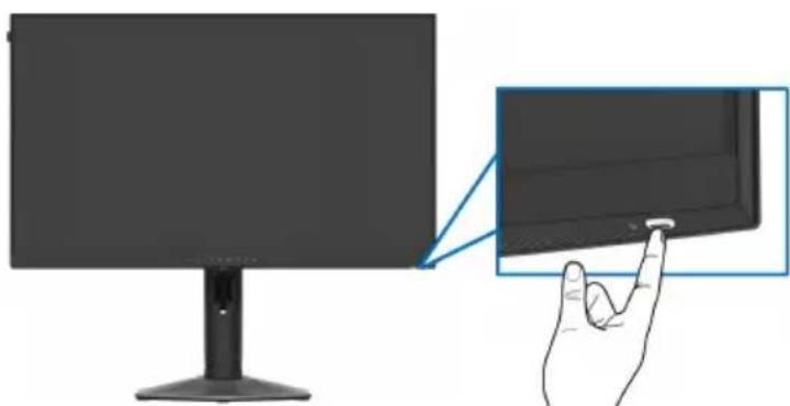 ALIENWARE AW2524HF - Connexion des câbles HDMI et USB (en option) - 3