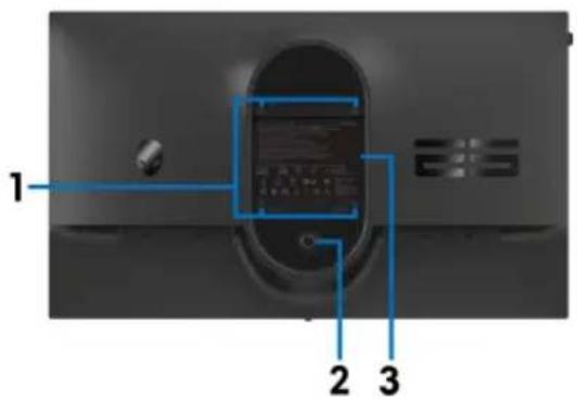 ALIENWARE AW2524HF - Vue arrière - 1