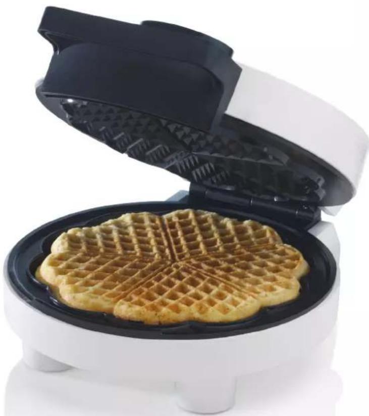 TREBS 13100 - Waffle maker heart shaped - 1