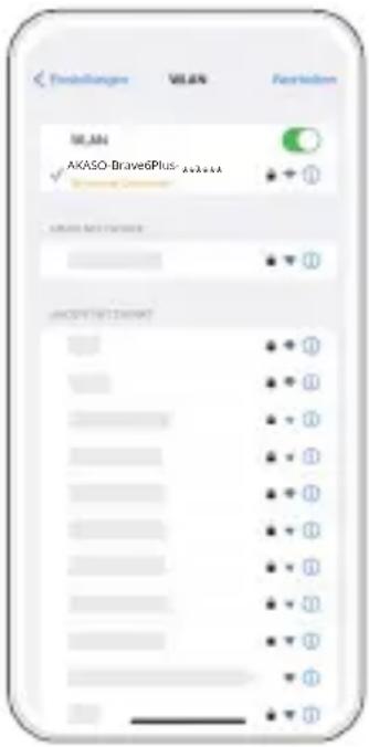 Akaso Brave 6 Plus - Verbindung zur AKASO GO App herstellen - 2
