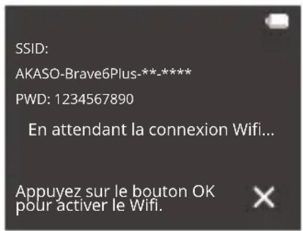 Akaso Brave 6 Plus - Connector à l'application AKASO GO - 1